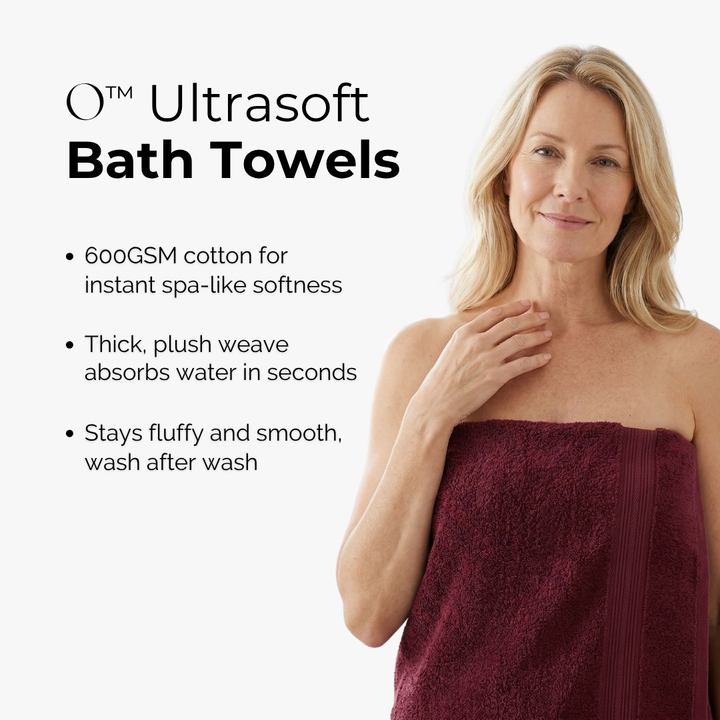 Ultrasoft Cotton Bath Towels