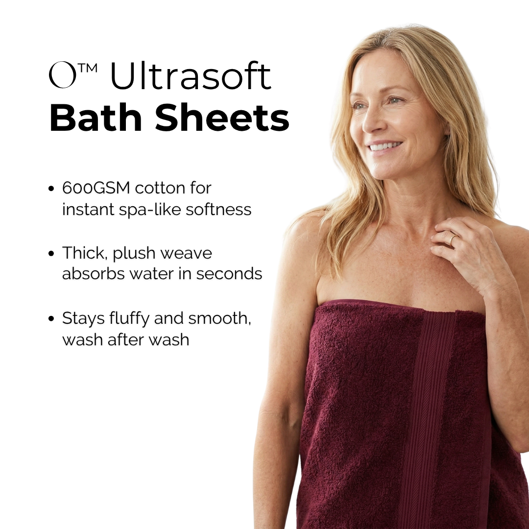 Ultrasoft Cotton Bath Sheets