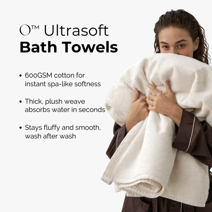 Ultrasoft Cotton Bath Towels